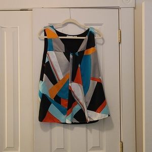 Multi colored blouse